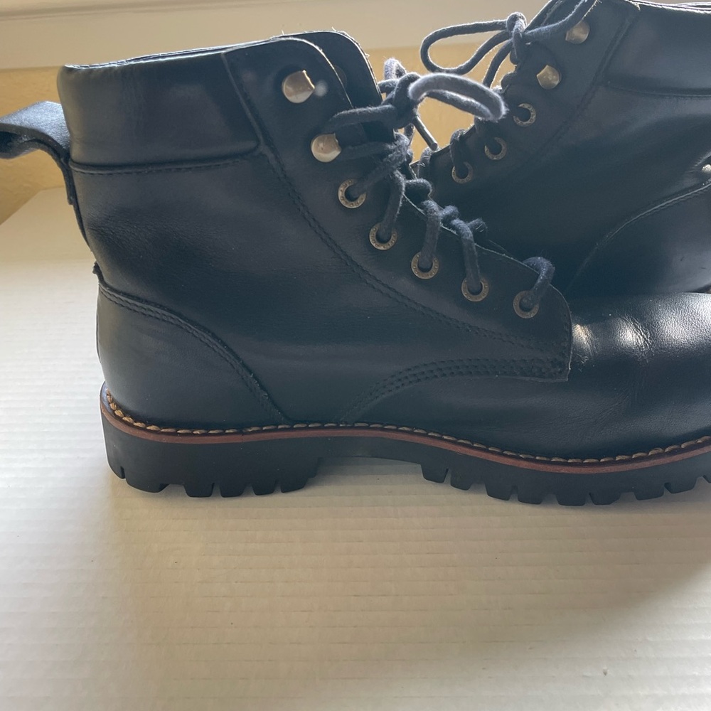 Polo Sport  by Ralph Lauren Black Lace-Up Boots